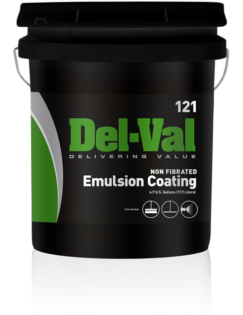 Del-Val 121 Non-Fibered Emulsion Coating - 5 Gallon Bucket