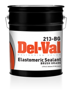 Image of Del-Val 213 Elastomeric Sealant (Brush Grade) - 5 Gallon Pail