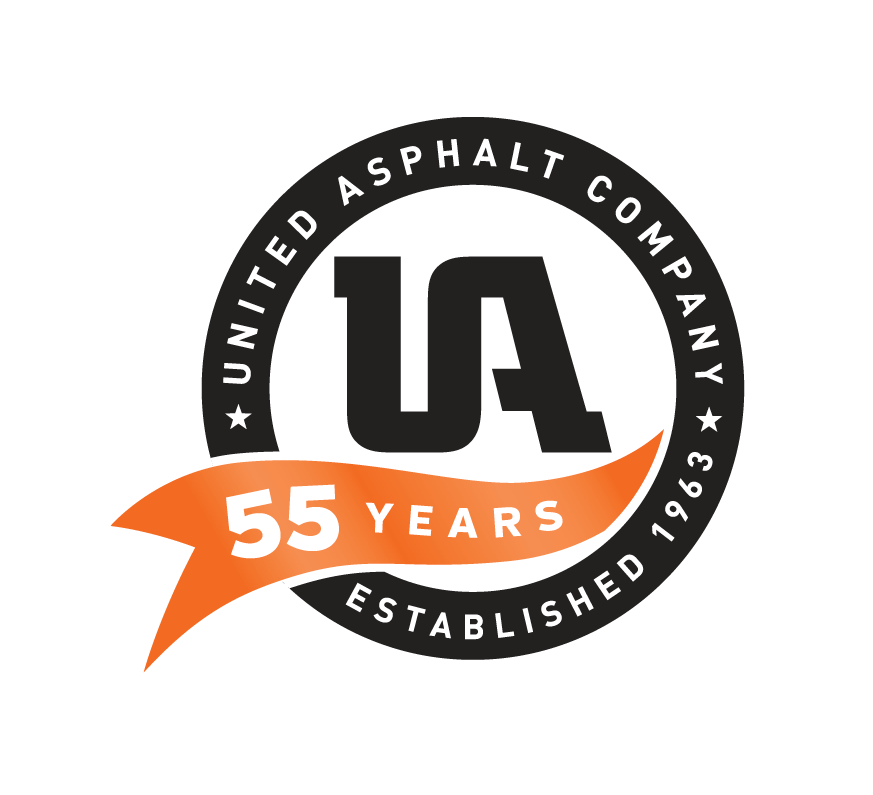 Image of United Asphalt Company's 55th Anniversary Logo