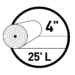 4 inch UNI-Seal Roll Icon