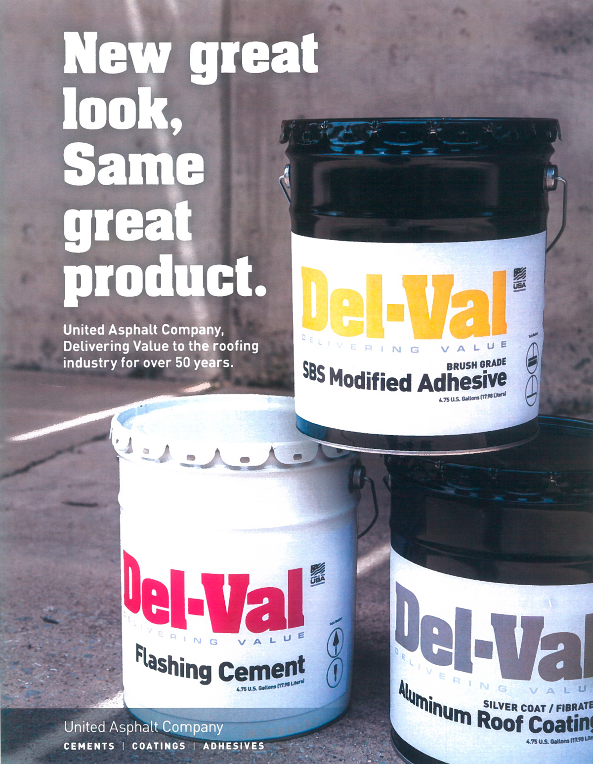 Del-Val Rebrand Cut Sheet Circa 2013