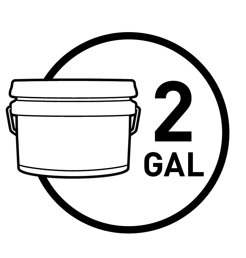 2 Gallon Capacity Bucket