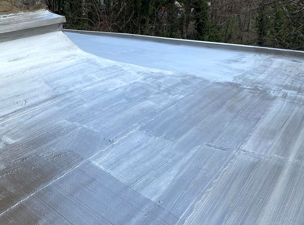 Del-Val-302 Silver Coat Fibered Aluminum Roof Coating
