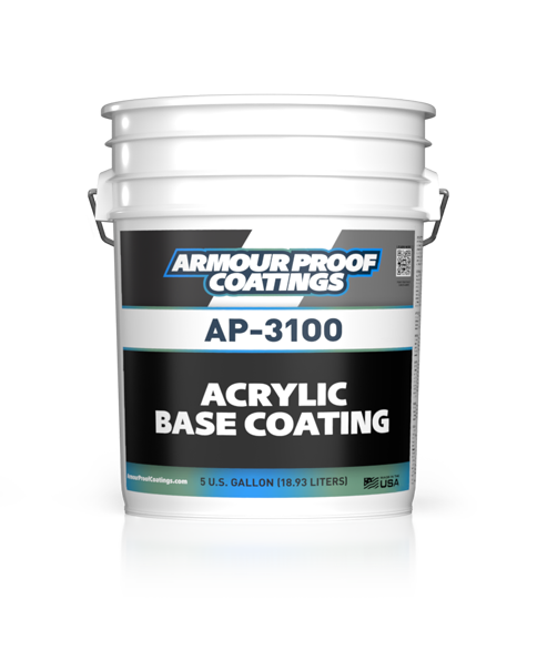 AP-3100 100% Acrylic Base Coat 2024 Rebrand in 5 Gallon Bucket