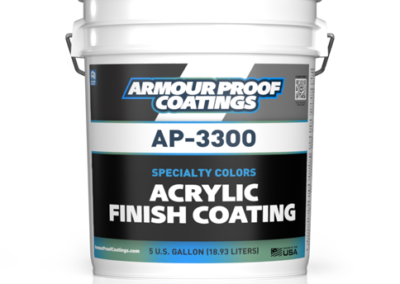 AP-3300 Acrylic Finish Coat in Specialty Colors