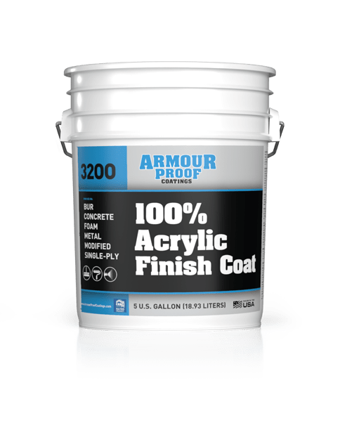 AP-3200 100% Acrylic Finish Coat in 5 Gallon Bucket