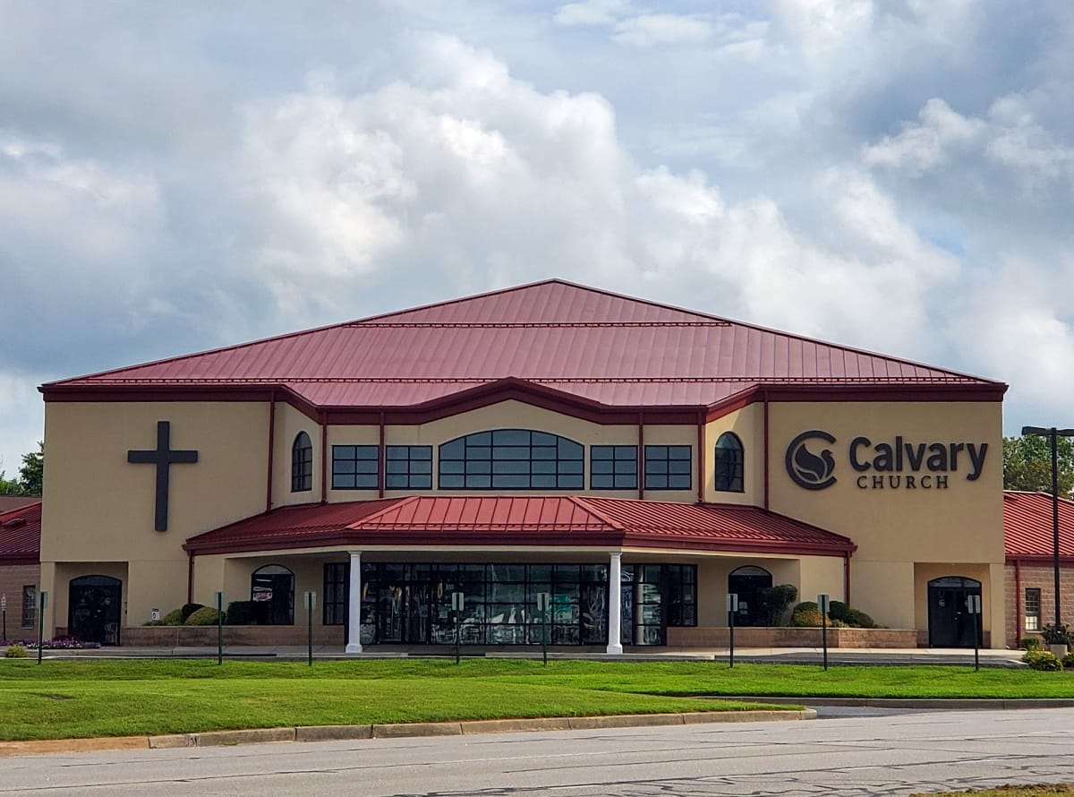 AP-3300 Acrylic Roof Coating Calvary Church Tile Red Front View