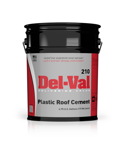 Del-Val 210 Plastic Roof Cement