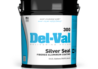 Del-Val 300 Silver Seal Fibered Aluminum