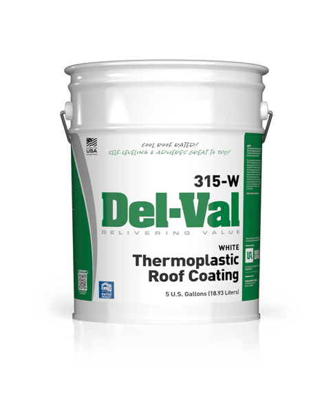Del-Val 315 Thermoplastic Roof Coating