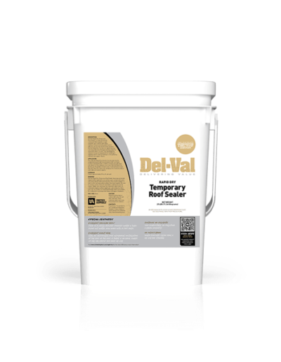 Del-Val Rapid Dry Temporary Roof Sealer