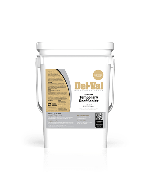 Del-Val Rapid Dry Temporary Roof Sealer