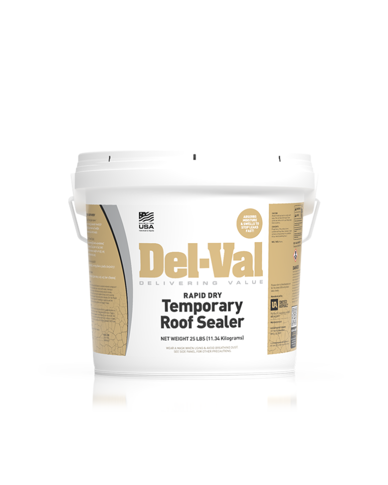 Del-Val Rapid Dry Temporary Roof Sealer