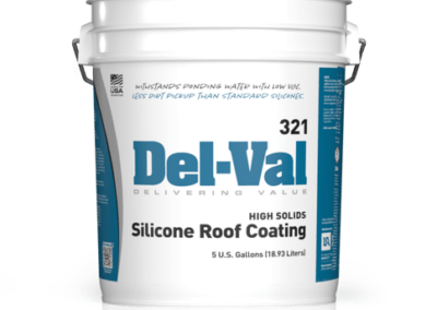 Del-Val 321 High Solids Silicone Roof Coating