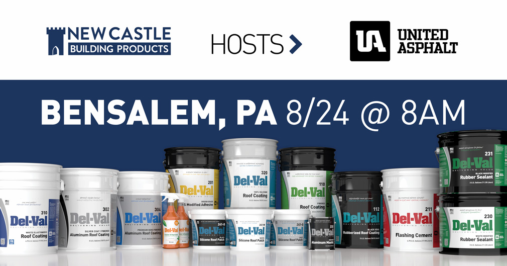 New Castle Building Products Bensalem Demo Day August 24, 2023 Featured Image