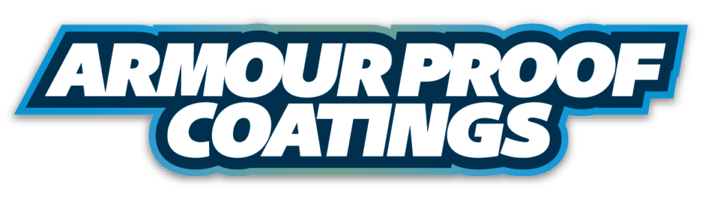 Image of Armour Proof Coatings Rebrand Logo with Shadow