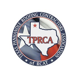 TPRCA - Texas Panhandle Roofing Contractors Association of RCAT Logo