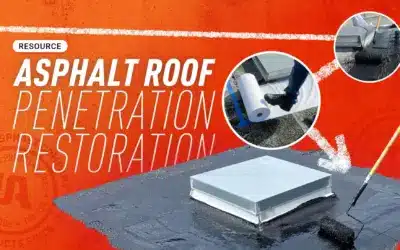 Restoring Around a Penetration on an Asphalt Roof