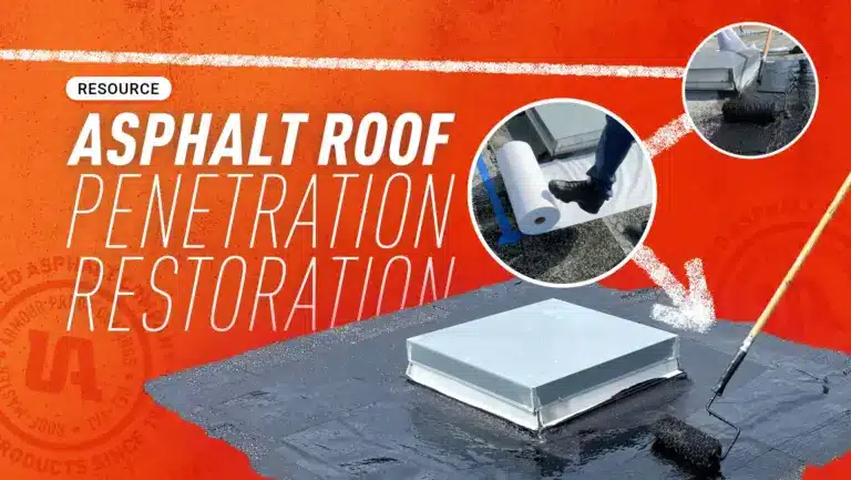 Asphalt Roof Penetration Restoration Hero