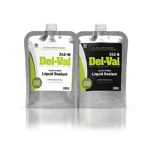 Del-Val 242 Hybrid Liquid Sealant 2-Liter Pouch Product Image